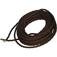 merlotti 40293 Cable eléctrico Trenzado frrtx 3 x 1.50- marrón- 10 m